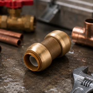 3/4 Inch Brass Push Coupling